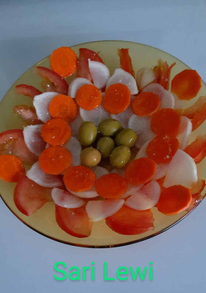 Una foto de Ensalada sencilla, rápida y vistosa