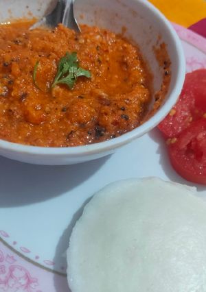 ટામેટાં ની ચટણી રેસીપી મુખ્ય ફોટો