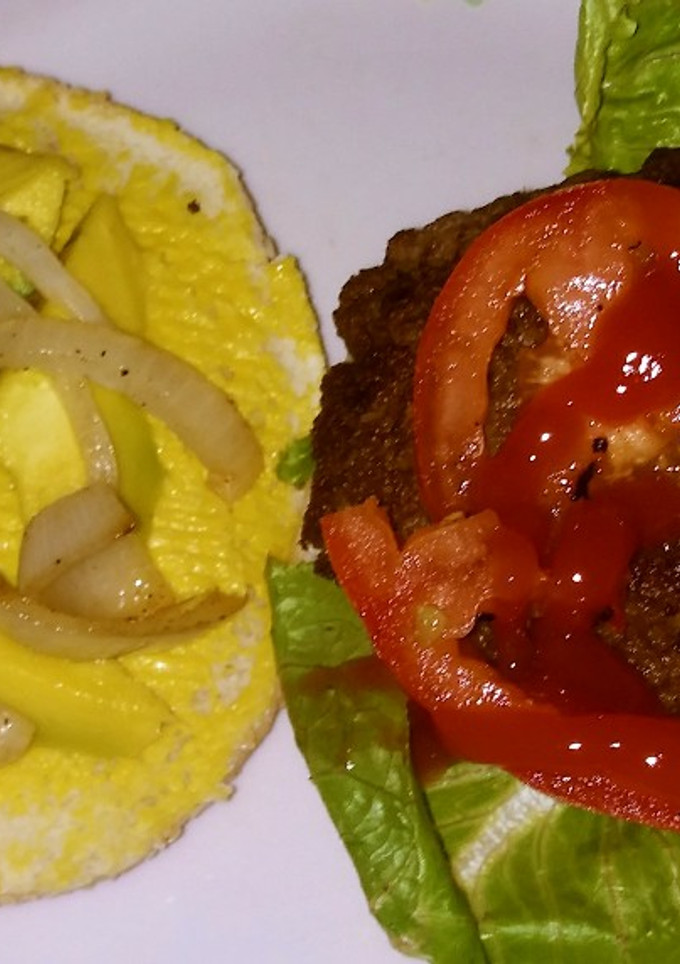 Una foto de Hamburguesa Tiki