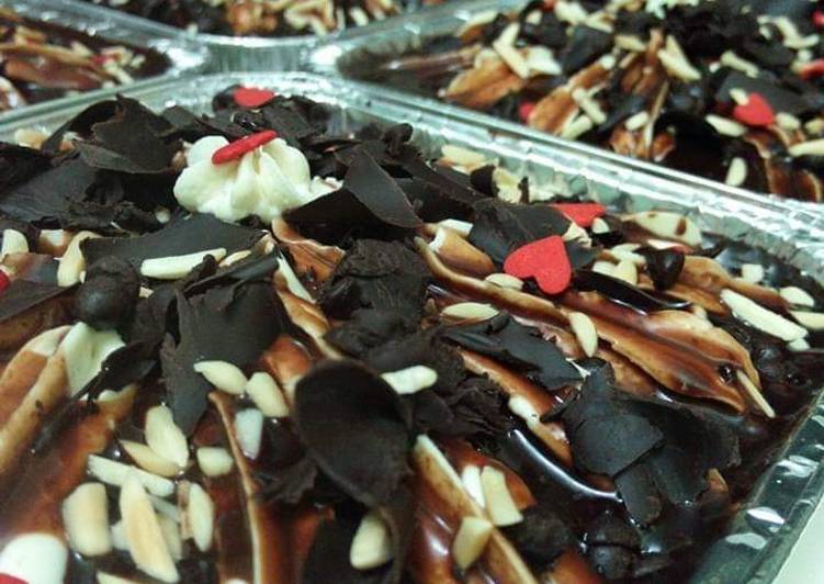 Cara Gampang Menyiapkan Vouge chocolate cake Anti Gagal