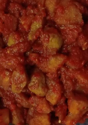 Foto resep Kentang Baso Balado Maknyus