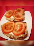 Bruschetta Pan masa madre+🍅+🧀