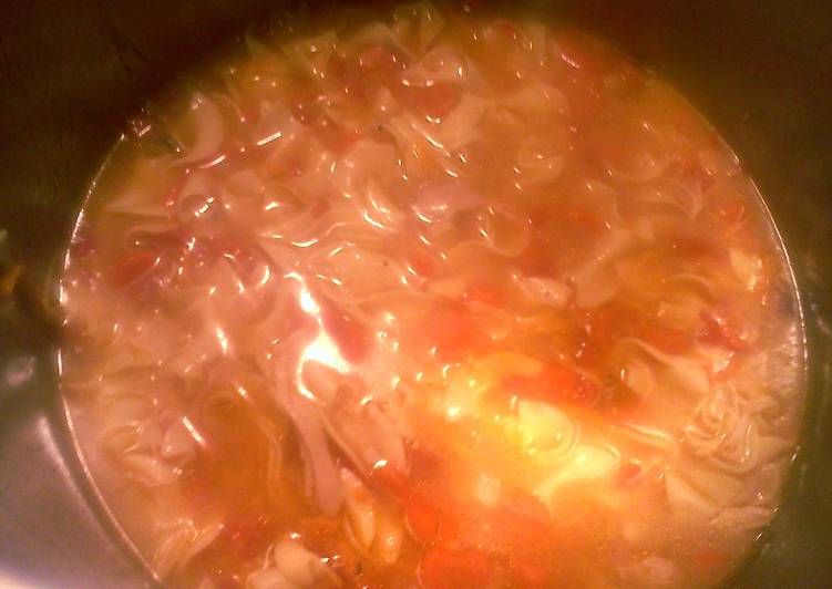 Recipe of Award-winning chicken noodle soup