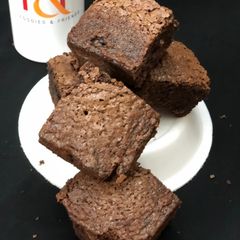 A picture of Chocolate fudge Brownie.