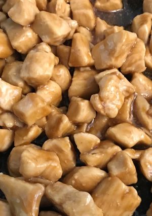 Una foto de Pollo teriyaki (con salsa casera)