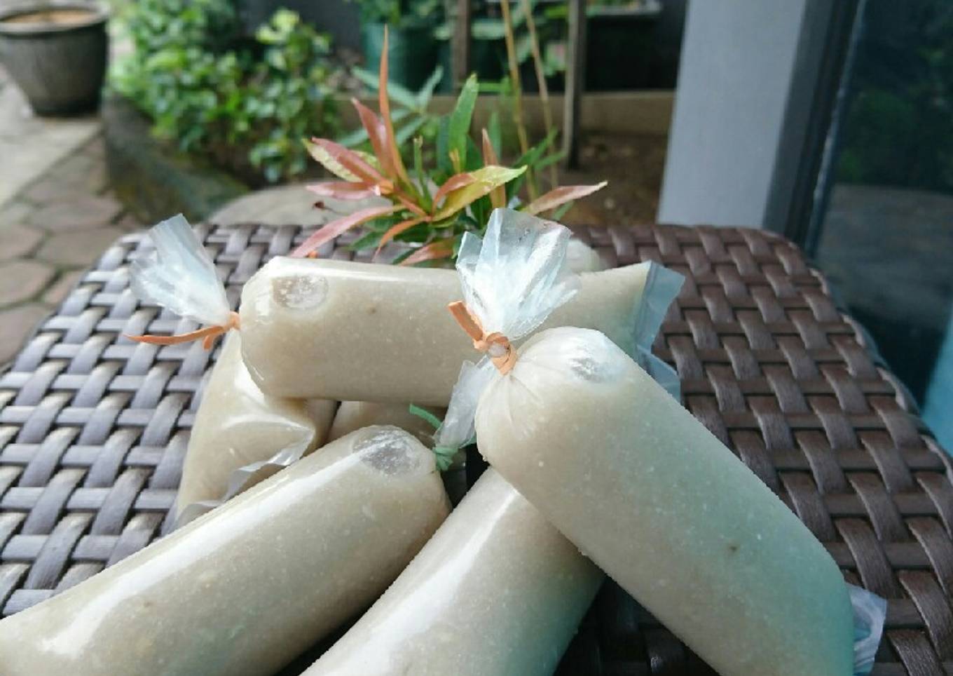 Es Lilin Pisang Santan