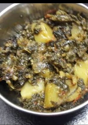 A picture of Aloo Methi Ki Sabzi.