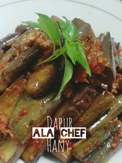 Foto resep Balado terong teri/ #pr_olahanterong