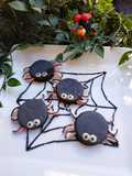 Galletitas Halloween: arañas glaseadas 🕷️🕸️😲