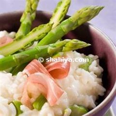 Asparagus & Lemon Risotto A picture of Asparagus & Lemon Risotto.