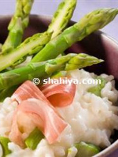 A picture of Asparagus & Lemon Risotto.
