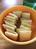 Baby Food: Sweet Potato Sandwich for Breakfast