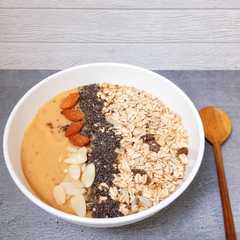 รูปของ Mango Banana Smoothie Bowl (Dairy Free)