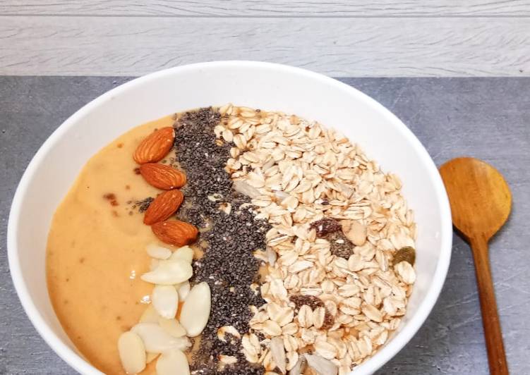 Resep Mango Banana Smoothie Bowl Dairy Free Yang Enak