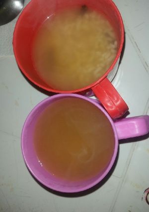Una foto de Arroz con piloncillo