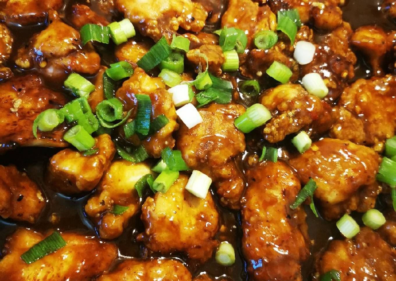 Crispy, Sticky Chicken