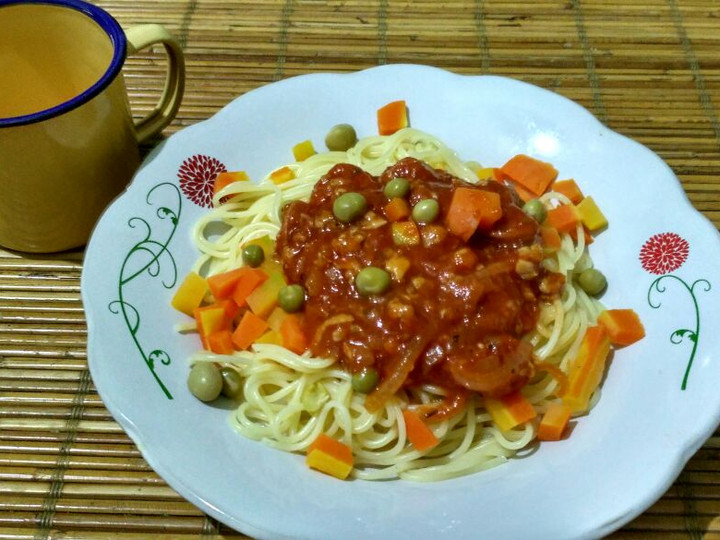 Ternyata begini loh! Bagaimana cara buat Spaghetti Sauce Bolognaise Homemade dijamin enak