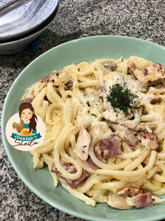 Foto resep Udon Carbonara