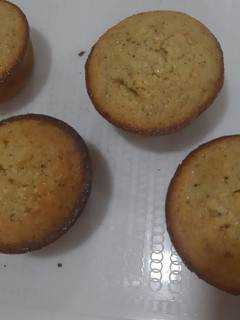 Una foto de Cupcakes de banano y bagazo de coco