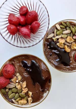 A picture of Avocado Cocoa Mousse.