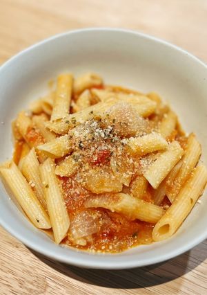 清冰箱料理 - 蕃茄鮪魚筆管麵 的食譜成品照片