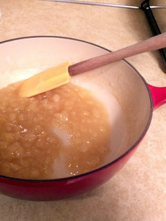 A picture of Pineapple cake filling.