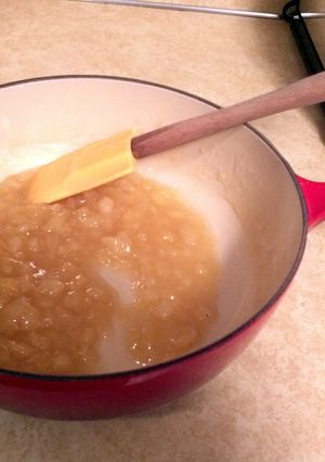 A picture of Pineapple cake filling.