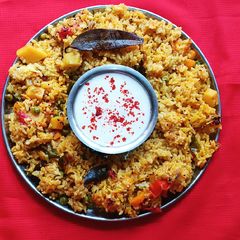 Mixed Veg Rice A picture of Mixed Veg Rice.