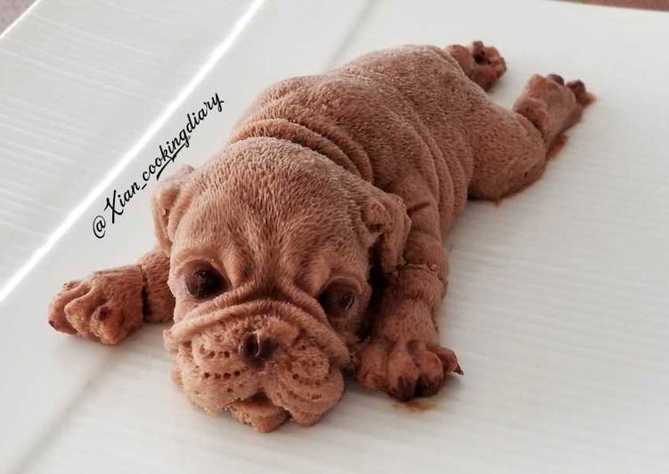 3D Puppy Choco Mousse