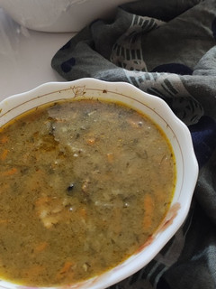 عکسی از دستور سوپ مرغ