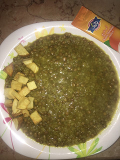 عکسی از دستور عدسي با برنج نيم دونه خوشمزه و عالي🤤😋😊