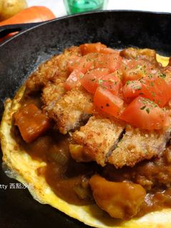鹽麴豬排咖哩飯 的食譜成品照片