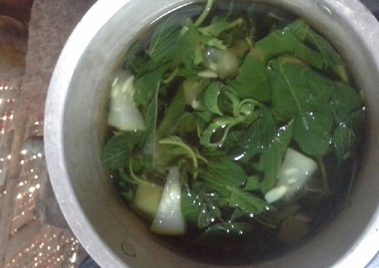 Jangan kunci/sayur bayam