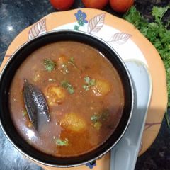 दम आलू ढाबा स्टाइल (dam aaloo dhaba style recipe in hindi) A picture of दम आलू ढाबा स्टाइल (dam aaloo dhaba style recipe in hindi).