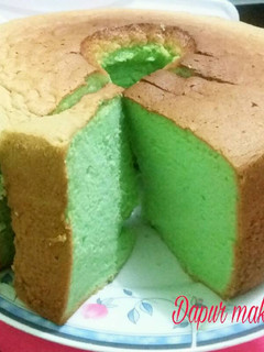 Foto resep Chiffon cake pandan