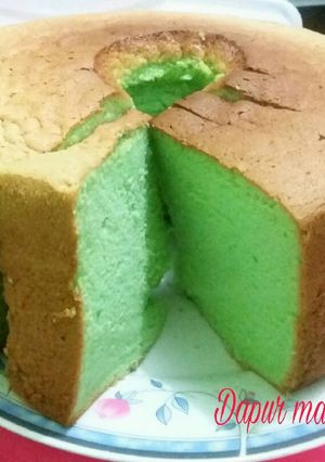 Foto resep Chiffon cake pandan