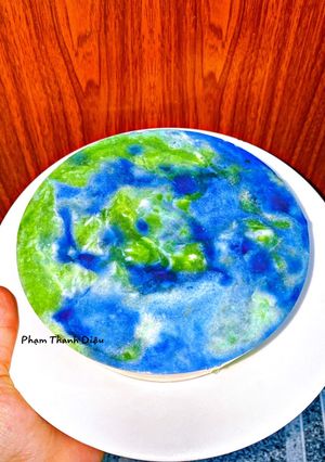 Hình của món Rau Câu Sơn Thuỷ 🌎🌍.