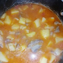 A picture of Beef stew.