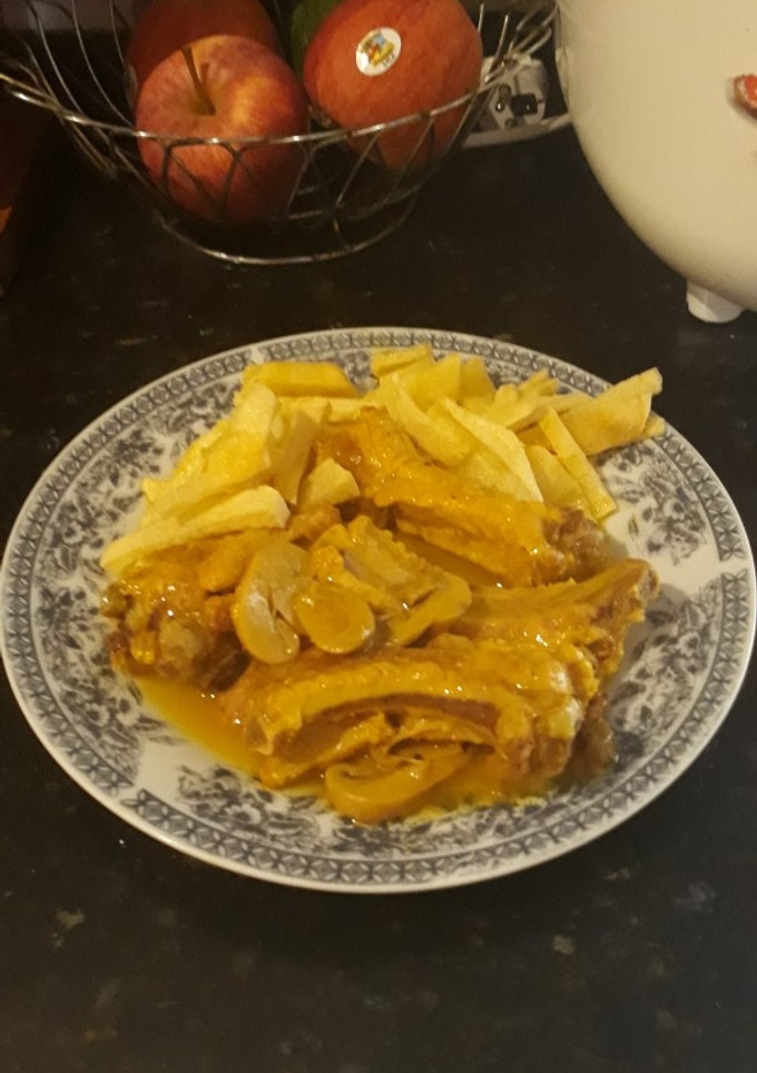 Una foto de Costillas en salsa (rapidísimas y sencillas)