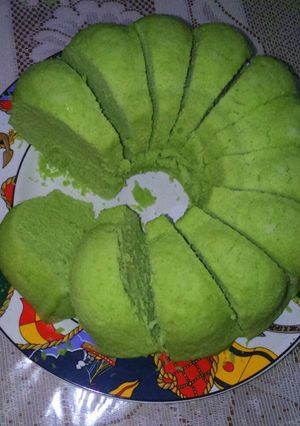 Foto resep Bolu Greentea Kukus 🌿