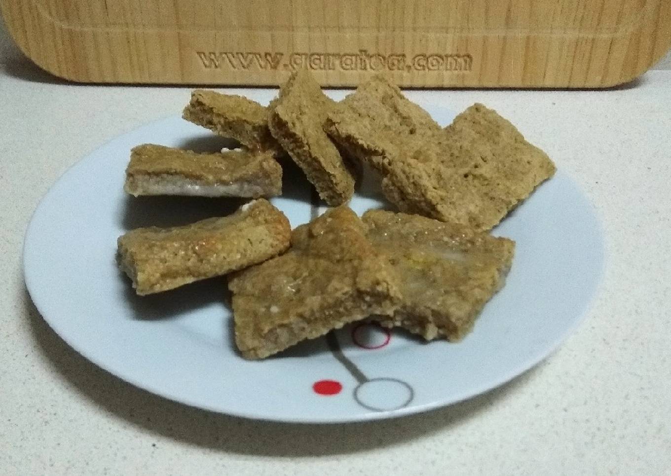 Galletas de avena y aguacate