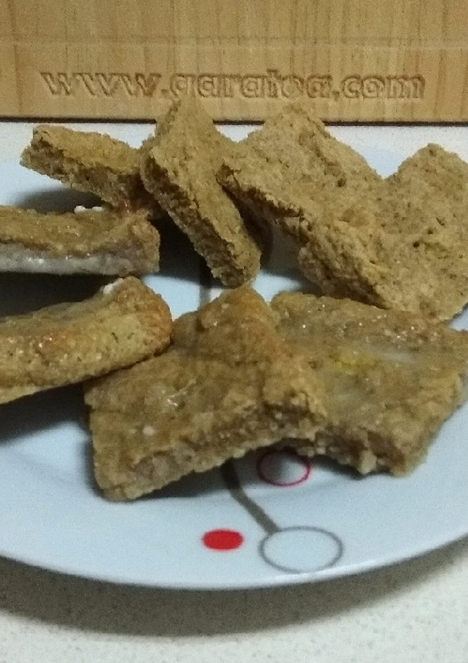 Una foto de Galletas de avena y aguacate