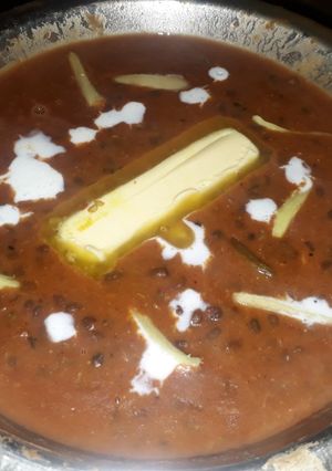 A picture of Daal Makhni.