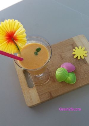 Une photo de Smoothie aux abricots