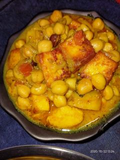 পনির চানা মশালা(paneer chana masala recipe in Bengali) রেসিপির প্রধান ছবি