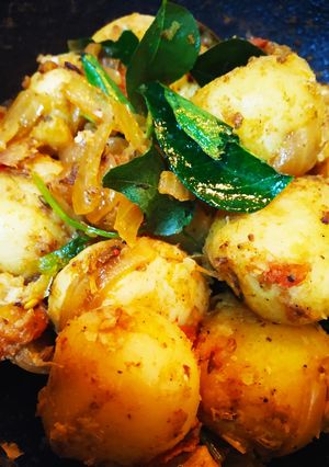 A picture of Aloo masal.