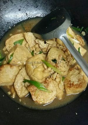 Foto resep Tahu Cah Udang Cincang