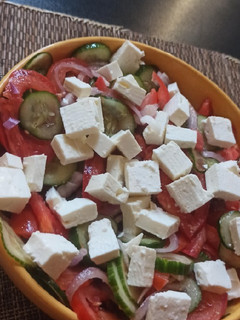 Una foto de Ensalada griega
