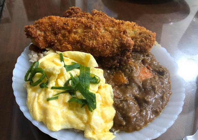 Chicken Curry Tonkatsu