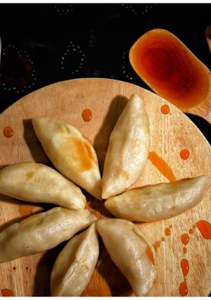 A picture of Vegitable stuff pitha(Sabji pitha).